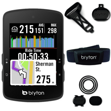 Cuentakilómetros GPS Bryton...