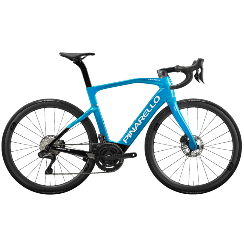Bicicleta carretera eléctrica Pinarello Nytro E7 Disc Shimano Ultegra Di2  12v CG350 Electro Sky 2025