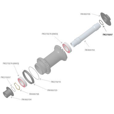 Corima tóricas NBR 70SH AV...