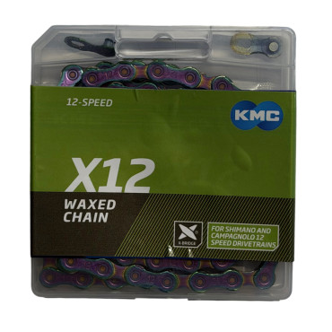 KMC X12 Waxed 126 maillons...