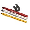 Extensor de válvula Massi está disponibles en 3 colores: plata, oro o rojo