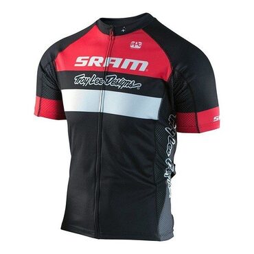 Maillot MTB manga corta Troy Lee Designs Ace 2.0 Sram Negro