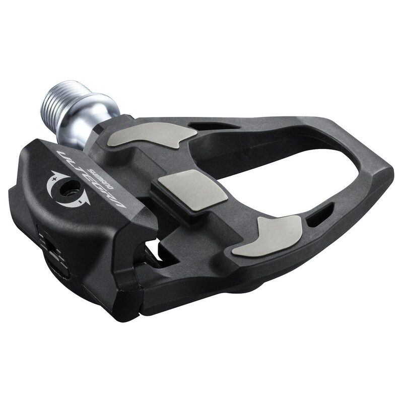 Pedales de carretera Shimano PD-R8000 con calas Shimano SM-SH11