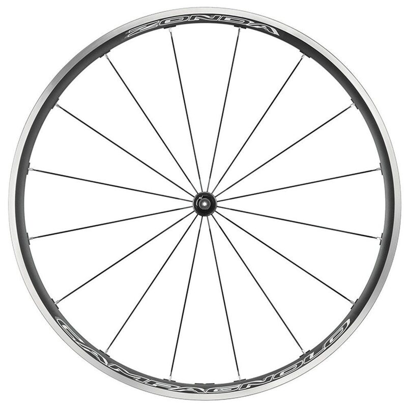Roue avant vélo route Campagnolo Zonda C17 à pneu Roue avant vélo route Campagnolo Zonda C17 à pneu