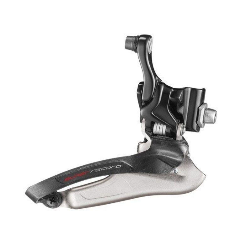 Dérailleur avant vélo route Campagnolo Super Record 12v double plateau à braser FD19-SR12B Dérailleur avant vélo route Campagnolo Super Record 12v double plateau à braser FD19-SR12B