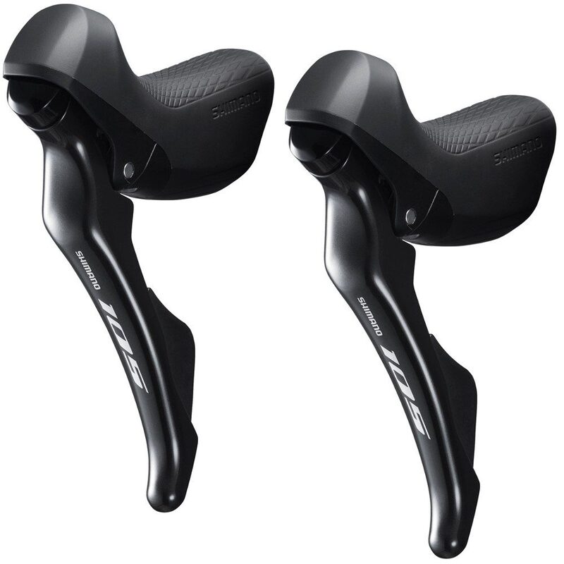 Poignées vélo route Shimano 105 R7000 11v double plateau