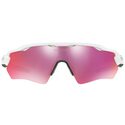 Lunettes vélo Oakley Radar EV XS Path Polished White / Prizm Field