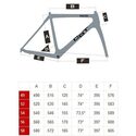Kit cadre vélo route CBT Italia Necer Séries