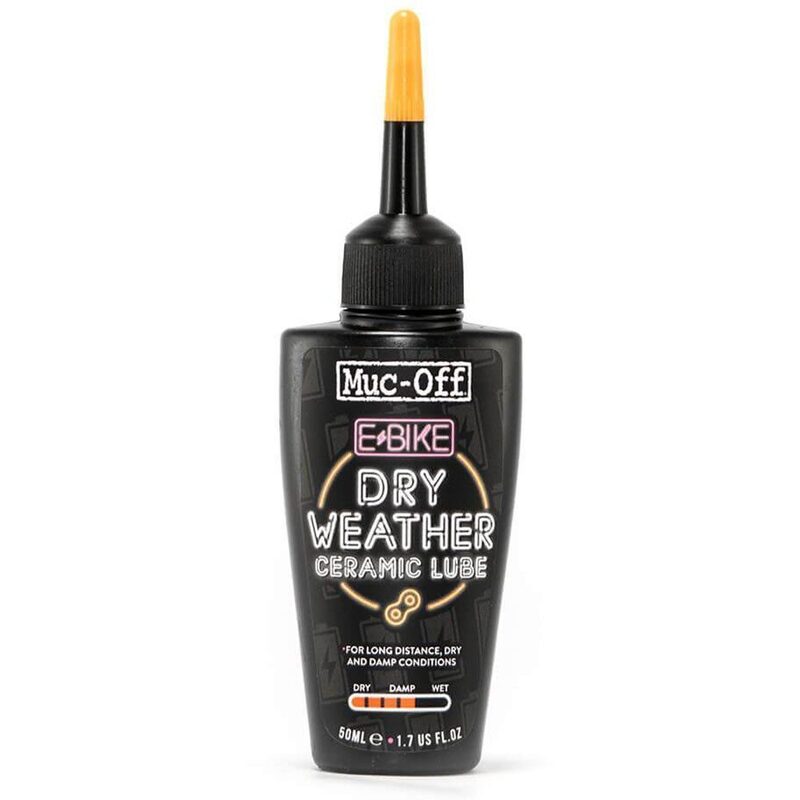 Lubrifiant chaine conditions sèches Muc-Off Ebike Dry Weather Ceramic Lube 50 ml