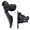Poignée vélo route Shimano Ultegra DI2 11V Hydraulique avec Etrier frein Flat Mount