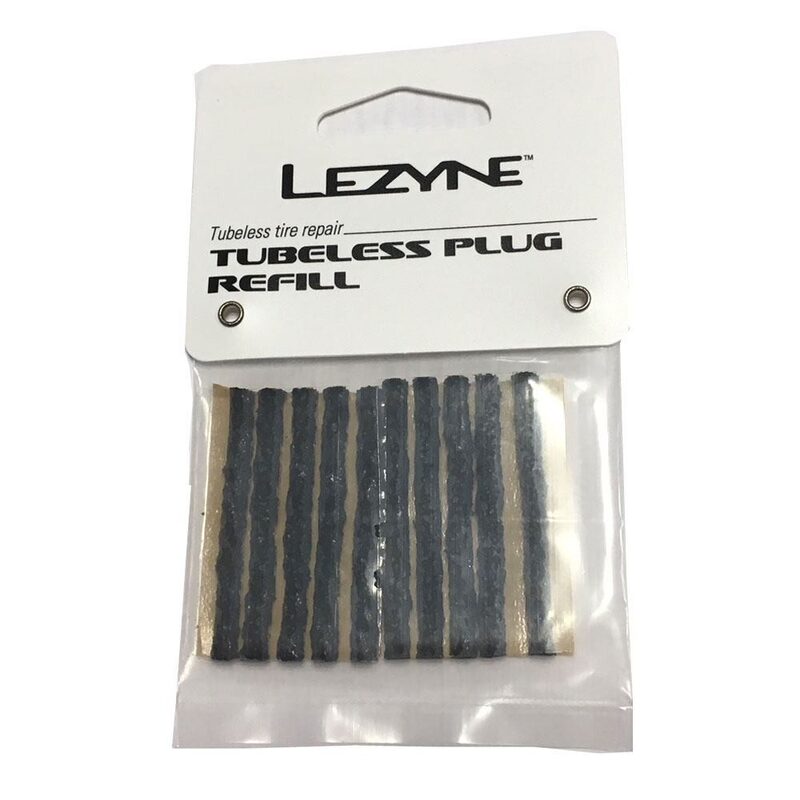Kit de 10 mèches réparation Lezyne Tubeless Plug Refill Kit de 10 mèches réparation Lezyne Tubeless Plug Refill