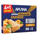Boîte de 4 barres énergie antioxydante fondante Apurna + 1 gratuite Boîte de 4 barres énergie antioxydante fondante Apurna + 1 gratuite