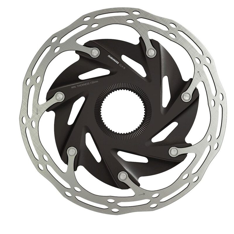 Disque de frein route Sram Centerline X Rounded 2 flottant noir Centerlock Disque de frein route Sram Centerline X Rounded 2 flottant noir Centerlock