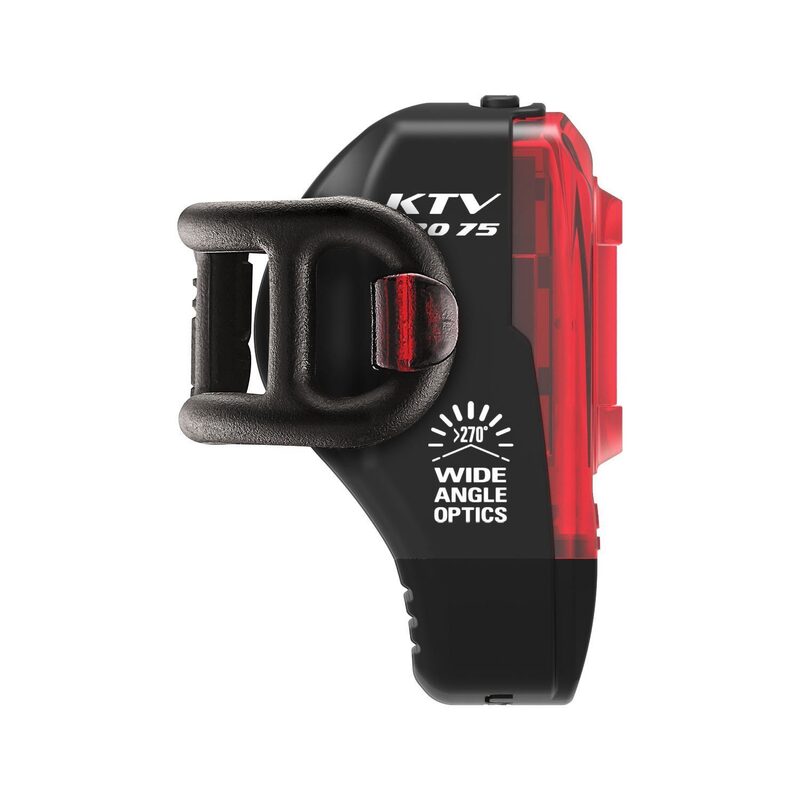 Eclairage vélo arrière LED Lezyne KTV Drive Pro 75 lumens