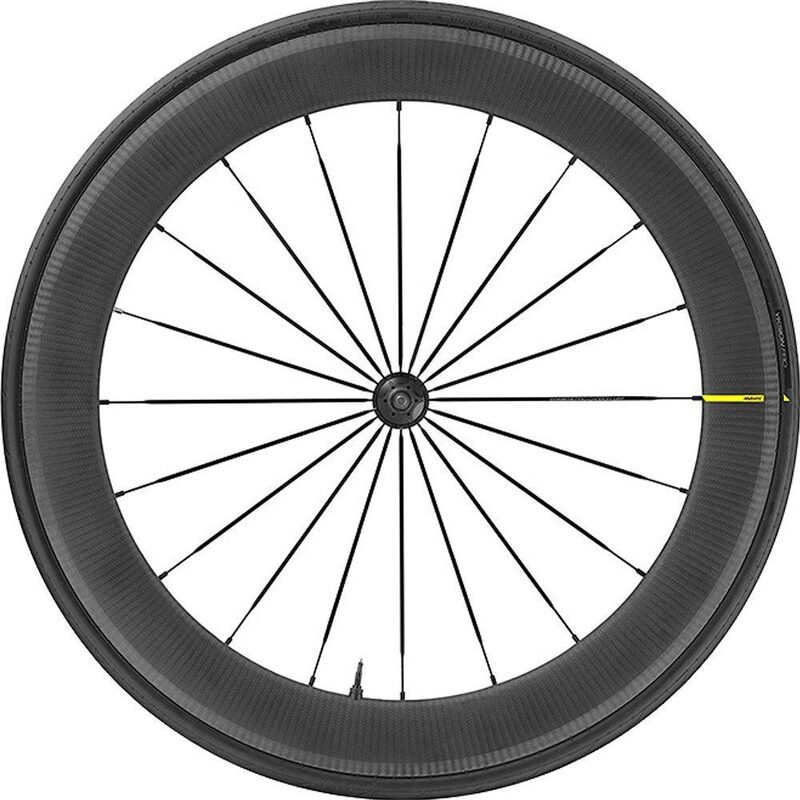 Roues vélo piste Mavic Ellipse Pro Carbon UST à pneus 2020