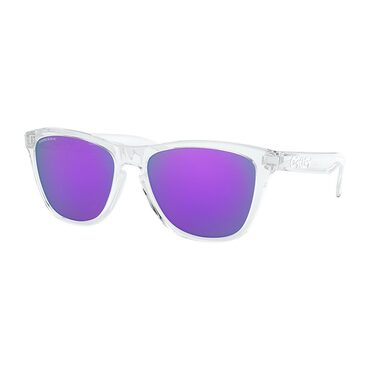 Lunettes vélo Oakley Frogskins Polished Clear/Violet Iridium