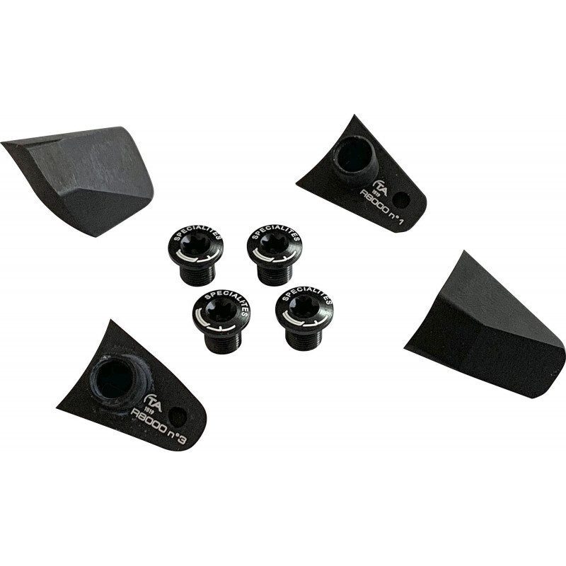 Kit cache et vis plateau Specialités TA Pour pédalier shiamno Ultegra R8000 Kit cache et vis plateau Specialités TA Pour pédalier shiamno Ultegra R8000