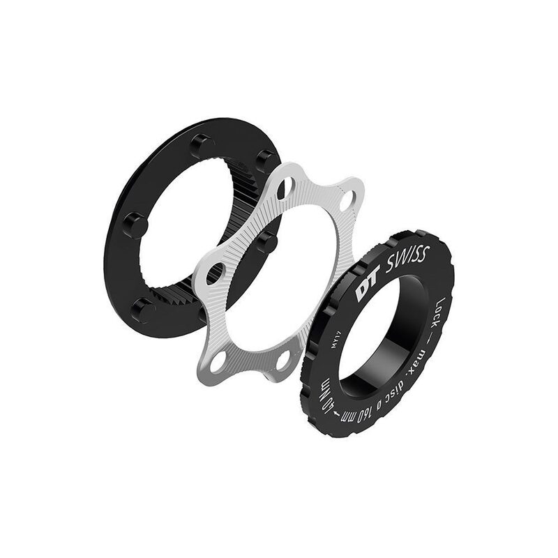 Adaptador freno de disco DT Swiss Centerlock a 6 tornillos Adaptador freno de disco DT Swiss Centerlock a 6 tornillos