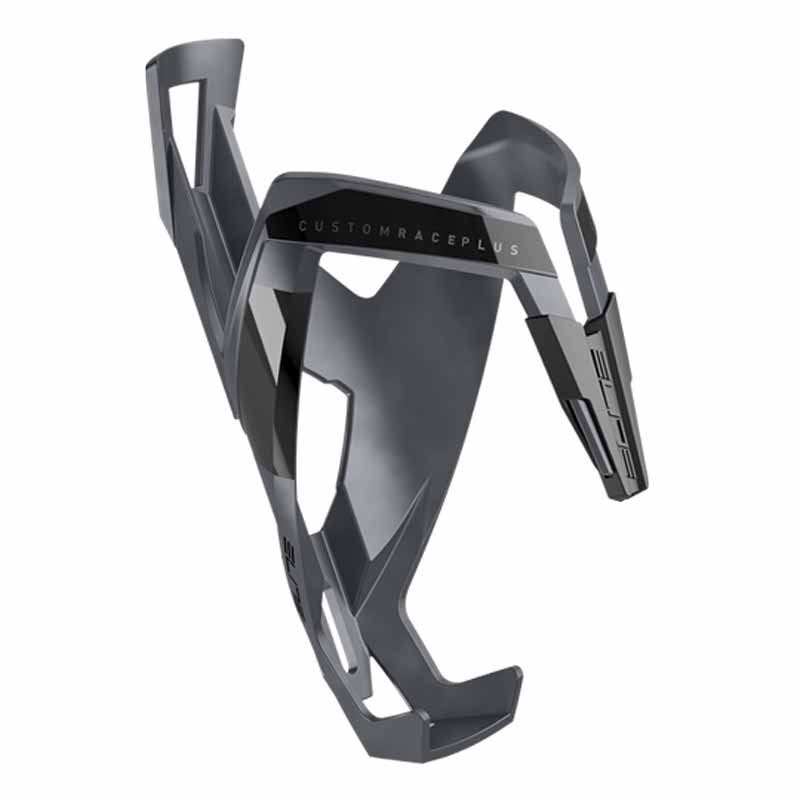 Porte-bidon vélo Elite Custom Race Plus Skin Gris Soft touch