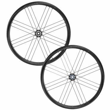 Roues vélo route carbone Campagnolo Bora WTO 33 Disc WH-20 Dark Label