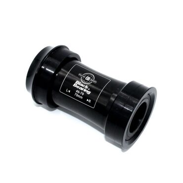 Boitier de pédalier BlackBearing B5 BBRight 46x79 mm axe 24 mm et GXP acier