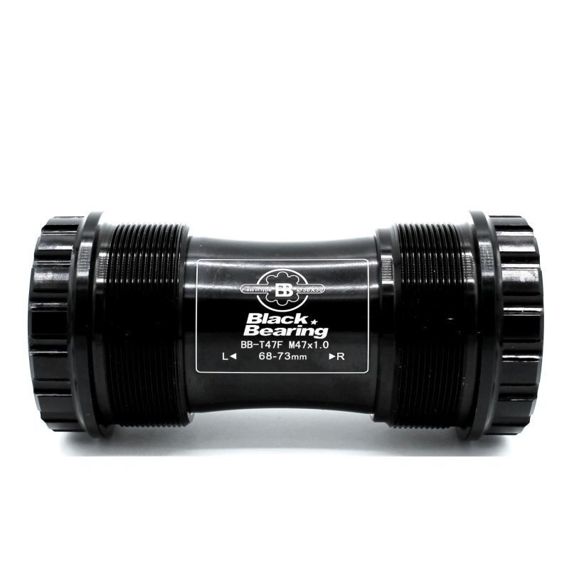 Boitier de pédalier BlackBearing B5 T47 68-73 mm axe DUB acier