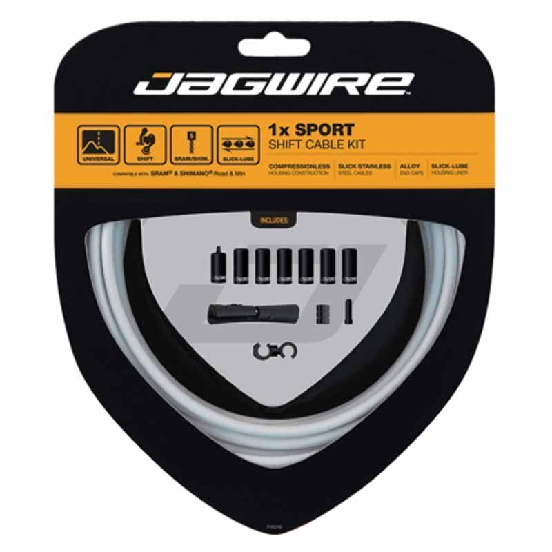 Kit câble et gaine dérailleur VTT et route Jagwire 1xSport Shift Kit Kit câble et gaine dérailleur VTT et route Jagwire 1xSport Shift Kit