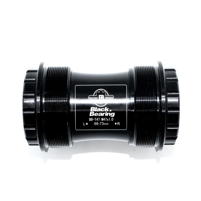 Boitier de pédalier BlackBearing C T47 68-73 mm axe 24 mm et GXP céramique