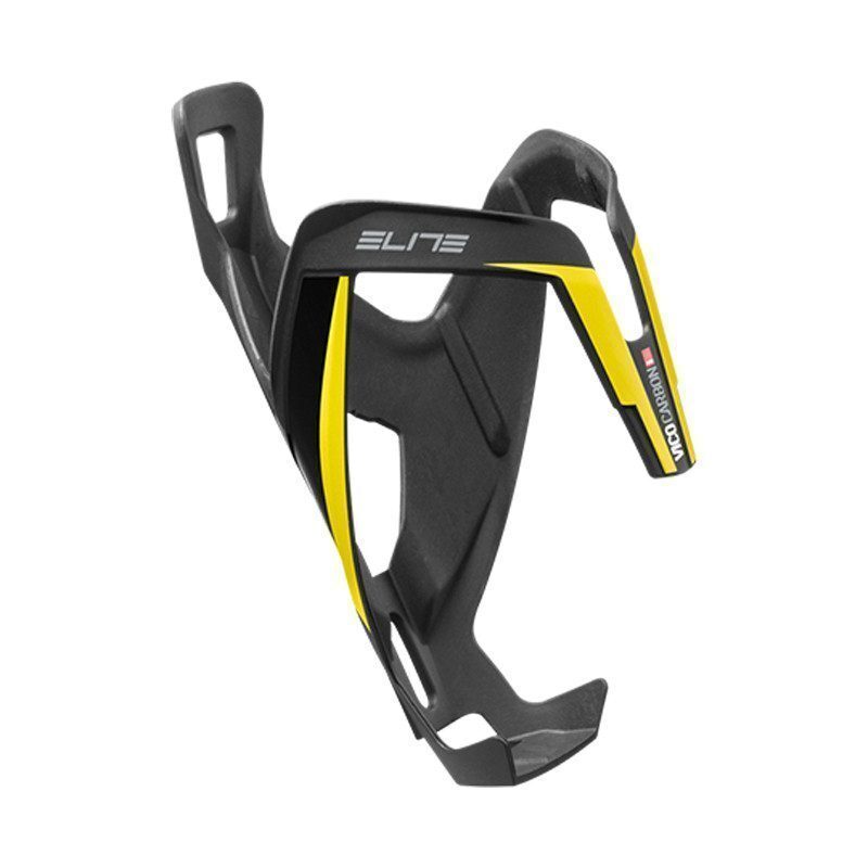 Porte-bidon vélo Elite Vico Carbone noir mat