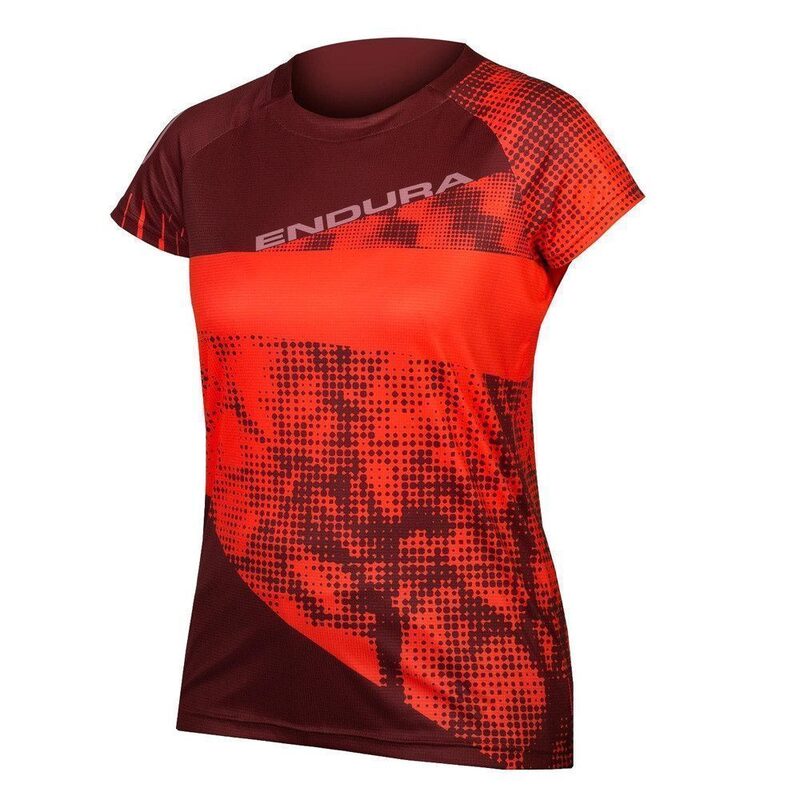 Maillot VTT manches courtes Endura SingleTrack Print T LTD 2019