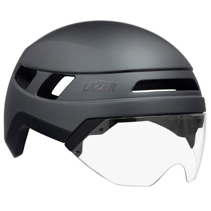 Casque vélo urbain E-bike Lazer Urbanize titane