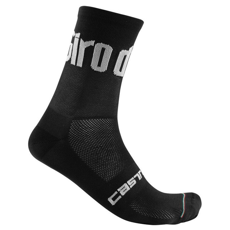 Calcetines Castelli Giro d'Italia 2022 13cm Negro Calcetines Castelli Giro d'Italia 2022 13cm Negro