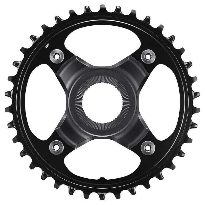 Plateau VTT électrique E-Bike Shimano STEPS SM-CRE80 avec étoile