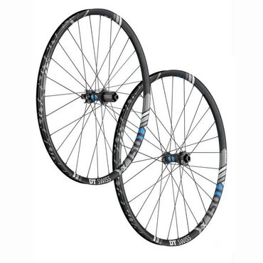 Roues VTT E-Bike 27,5 pouces DT Swiss HX 1501 Spline ONE 30 6 trous Boost tubeless ready