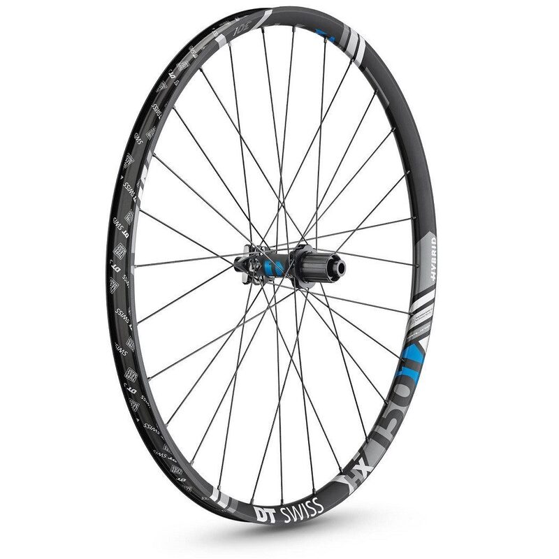 Roues VTT E-Bike 27,5 pouces DT Swiss HX 1501 Spline ONE 30 6 trous Boost tubeless ready