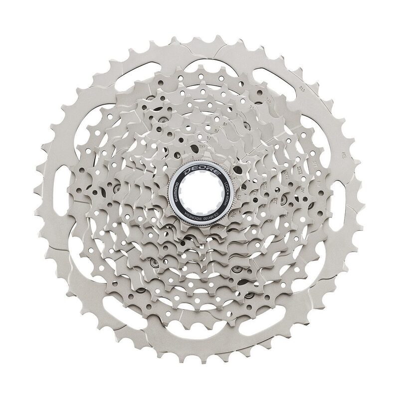 Cassette VTT shimano Deore CS-M4100-10 10v 11-46 Cassette VTT shimano Deore CS-M4100-10 10v 11-46