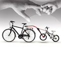 Barre de traction et remorquage vélo Peruzzo Trail Angel