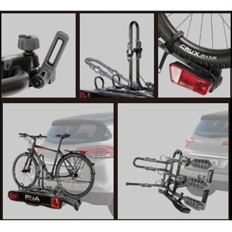 Porte-vélo sur boule d'attelage 3 vélos PNA Rack 3 VAE
