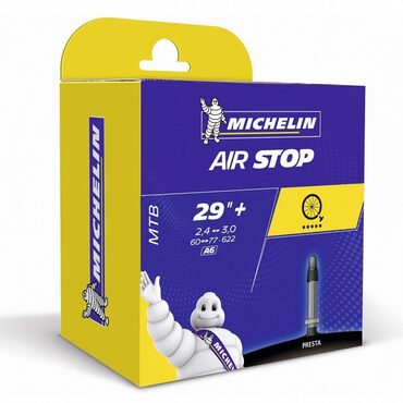 Chambre à air VTT 27.5+ pouces Michelin Air Stop 27.5+x2.4-3.0