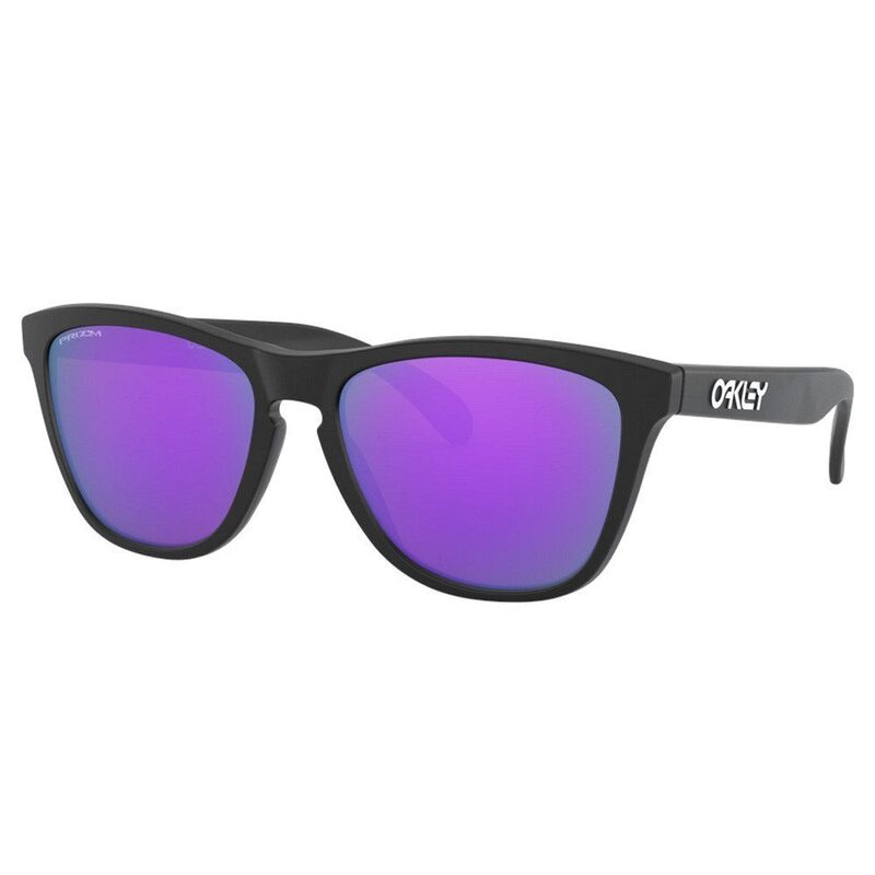 Lunettes vélo Oakley Frogskins Matte Black/Violet Prizm Lunettes vélo Oakley Frogskins Matte Black/Violet Prizm