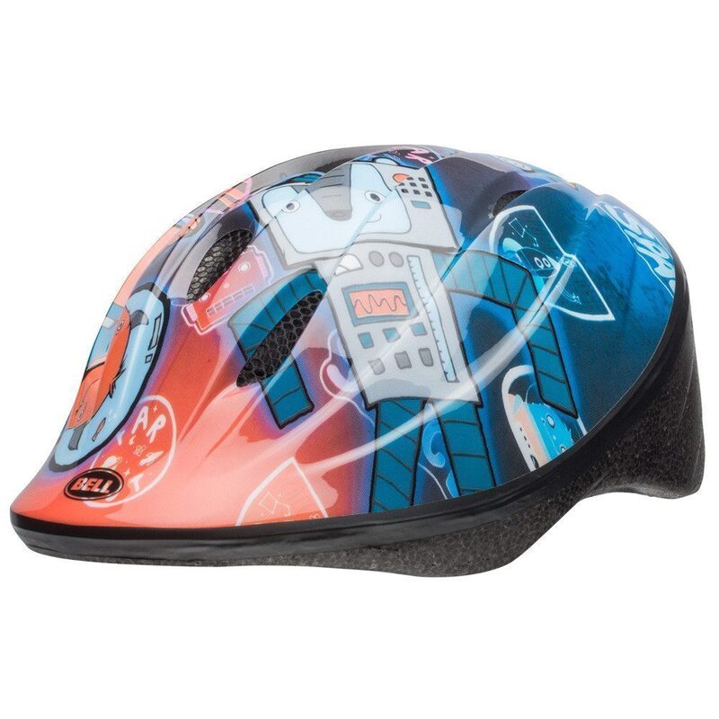 Casque vélo enfant Bell Bellino Blue Robots