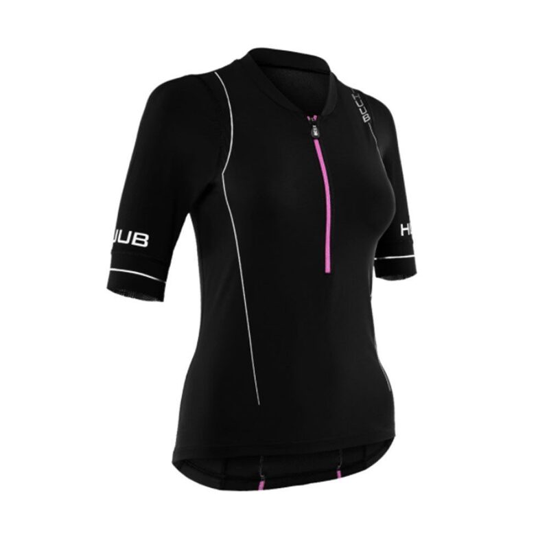 Maillot triathlon manches courtes femme Huub Aura Tri Top