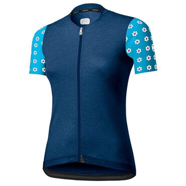 Maillot vélo manches courtes femme Dotout Daisy 2021