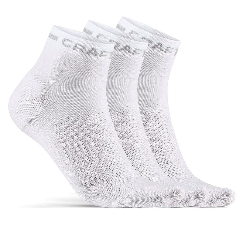 Lot de 3 paires de chaussettes Craft Dry Mid Sock Lot de 3 paires de chaussettes Craft Dry Mid Sock