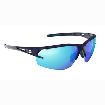Lunettes vélo AZR Fast noires /écran bleu
