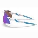 Lunettes vélo Oakley Encoder Polished White/Prizm Sapphire Lunettes vélo Oakley Encoder Polished White/Prizm Sapphire