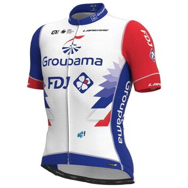 Maillot vélo manches courtes Groupama FDJ Alé Cycling PRS 2021