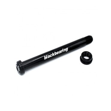 Axe de roue avant Black Bearing 15 mm - 145 - M14x1,5 - 17 mm - compatible FOX
