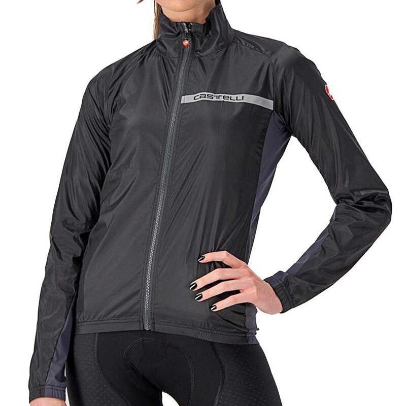Chaqueta corta-vientos mujer Castelli Squadra Stretch 2023