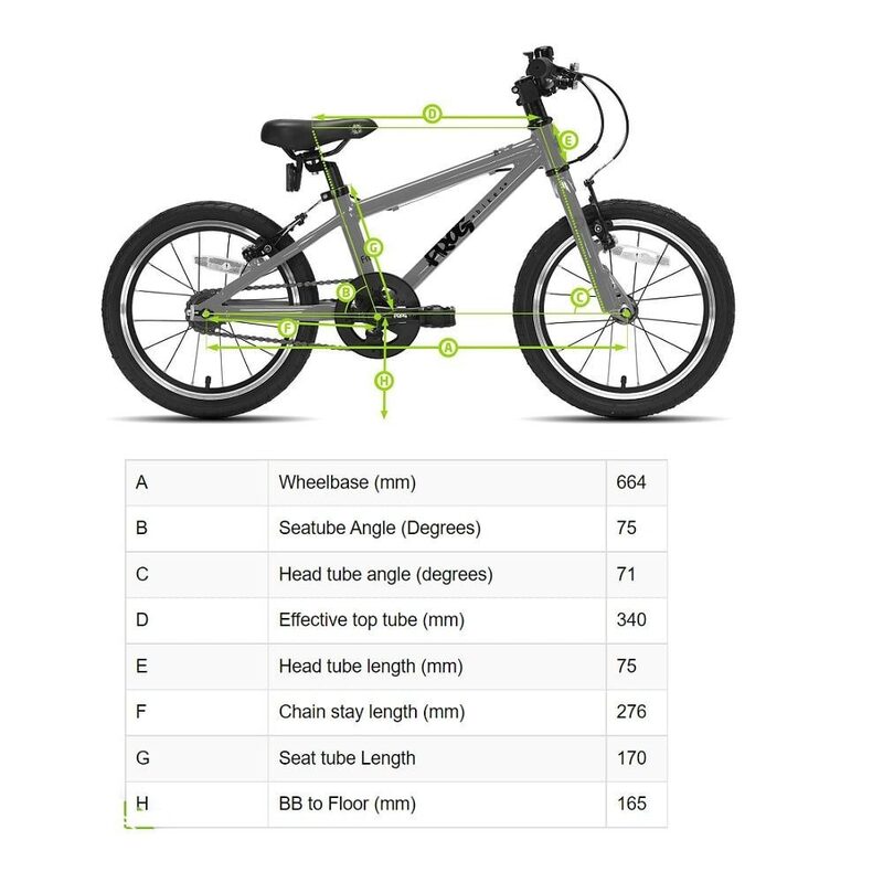14 pulgadas top bicicleta
